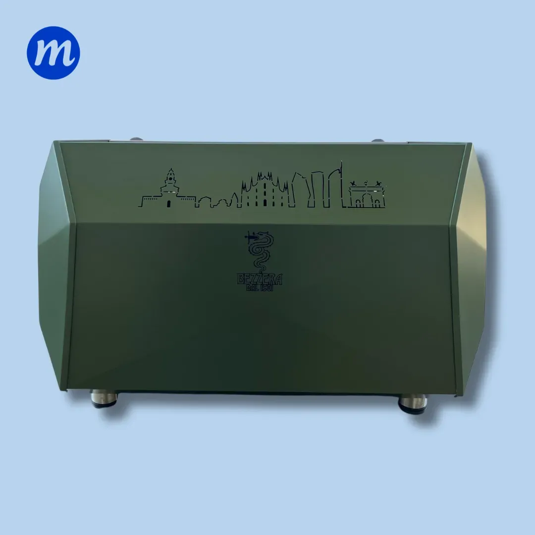 MAQUINA DE CAFE 2 GRUPOS ARCADIA VERDE 11 LITROS 220V BEZZERA