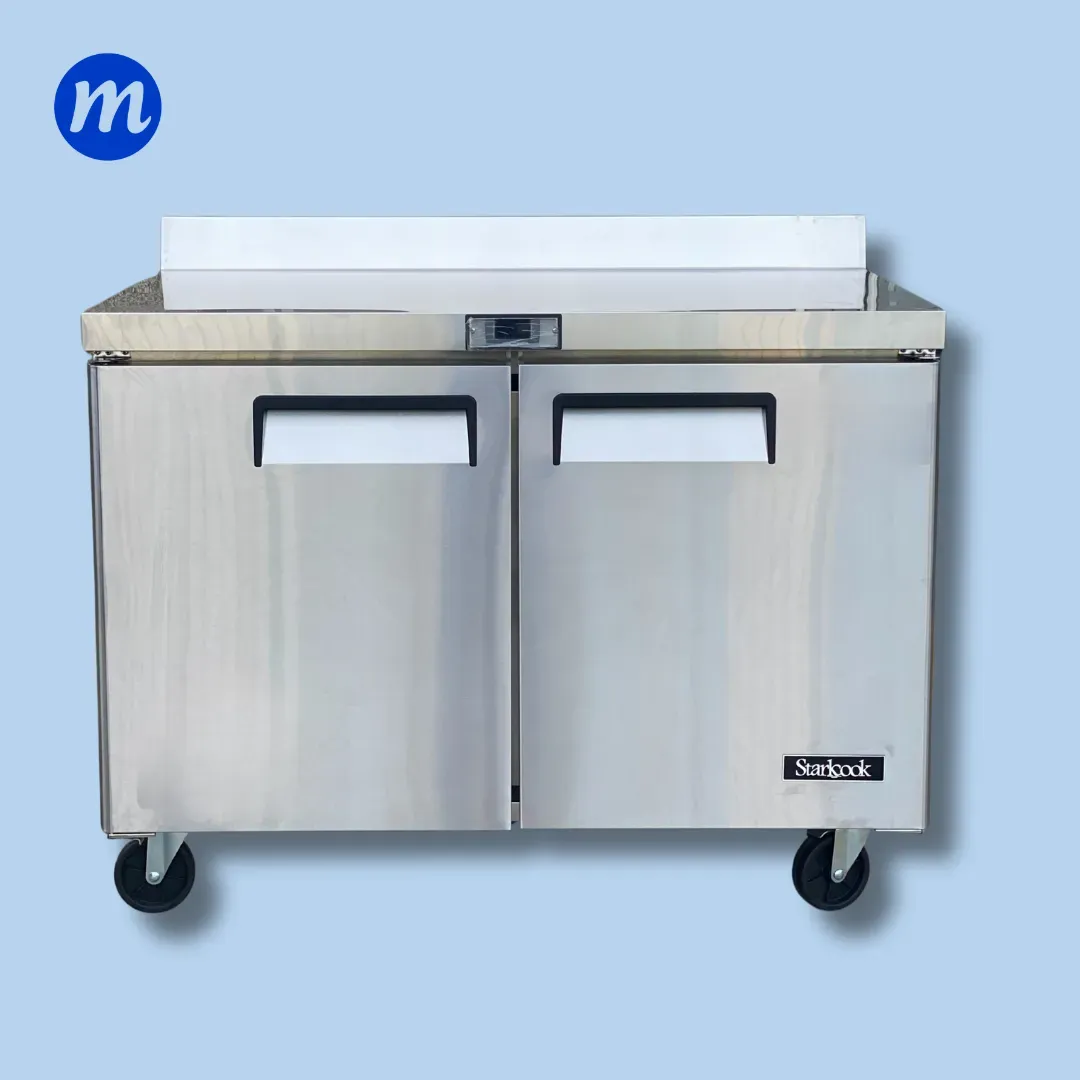 MESA DE TRABAJO EN A/I REFRIGERADA CON TOPE 1,20MT 110V STARKOOK