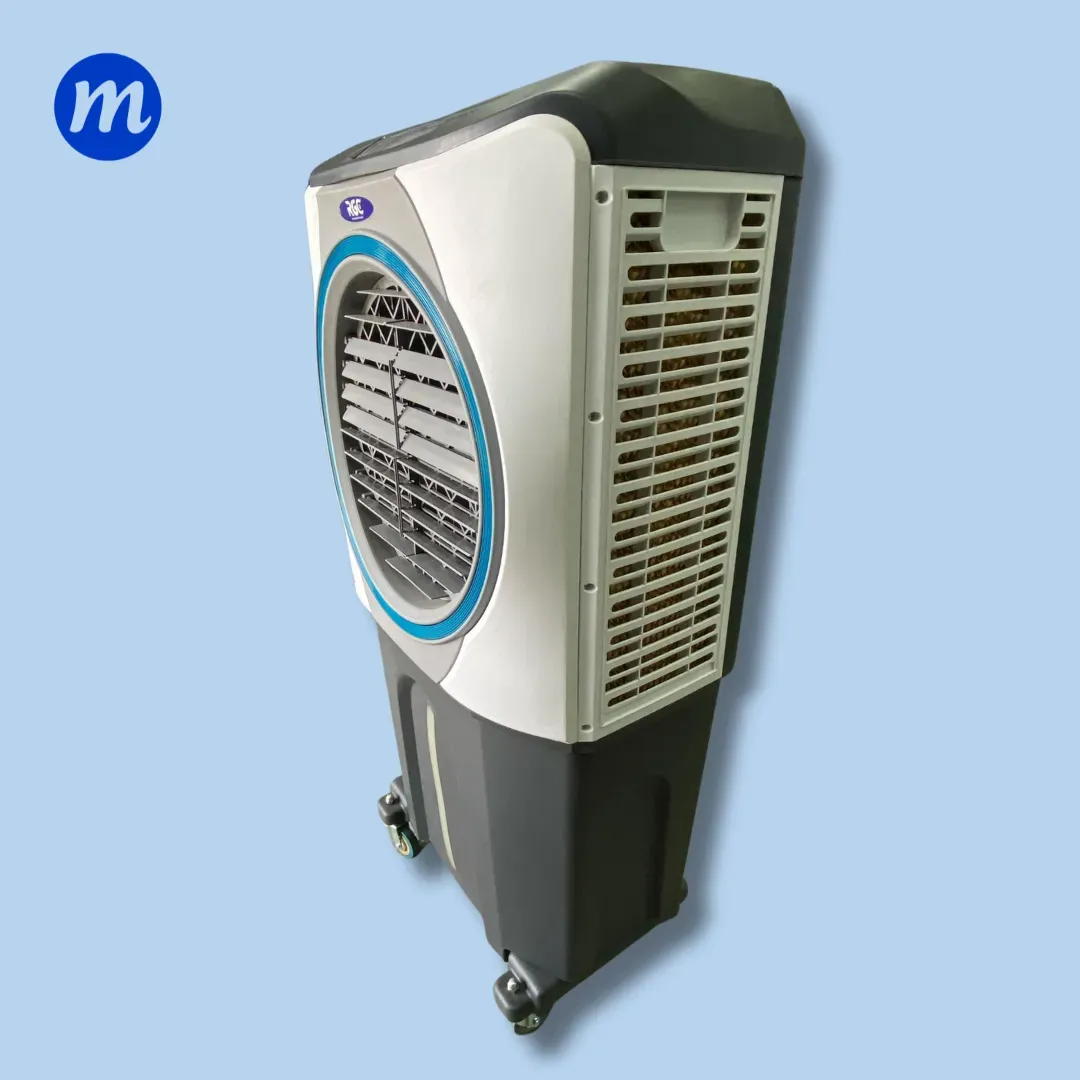 ENFRIADOR EVAPORATIVO 45 METROS 110 VOLTIOS 100 LITROS DE AGUA