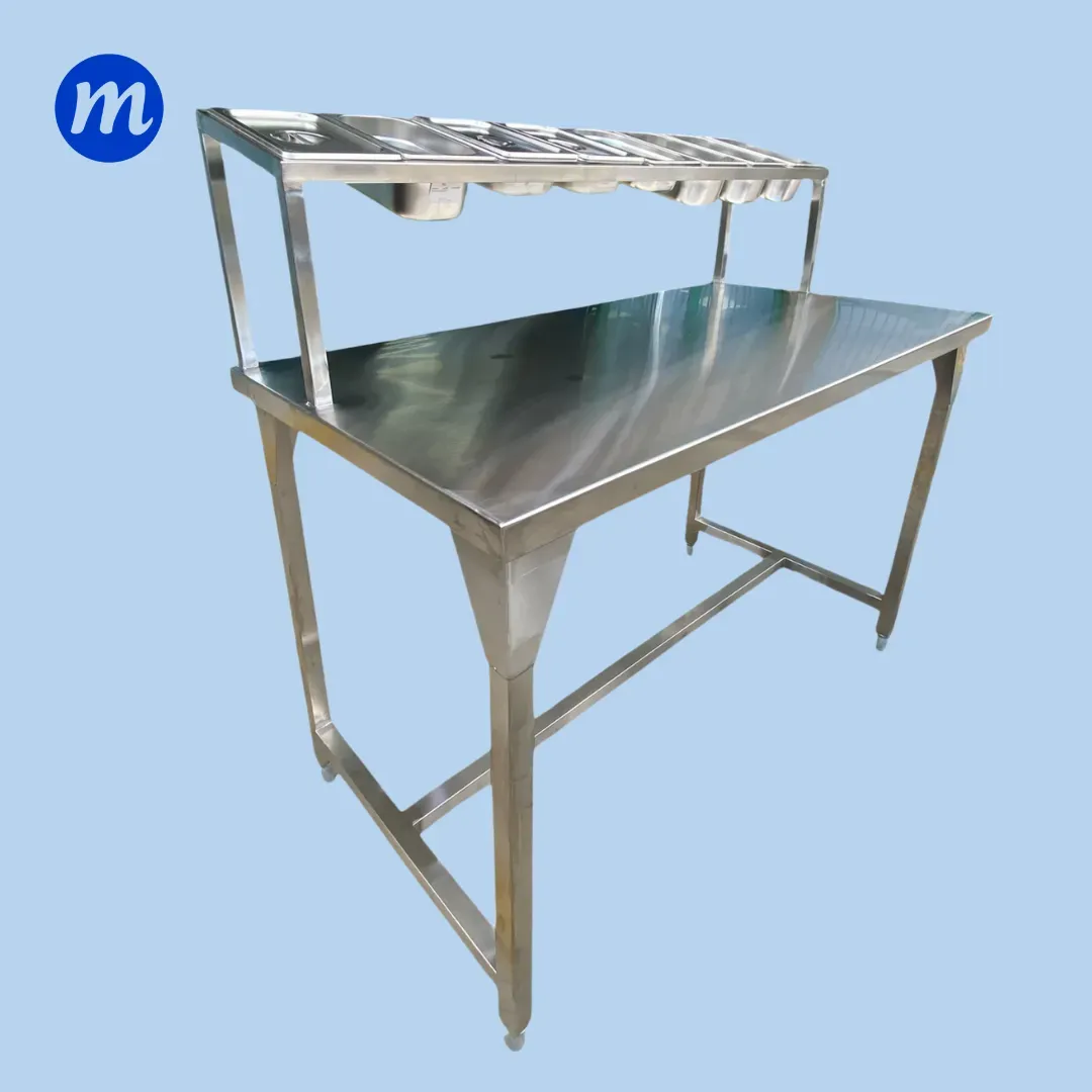 MESA SOLO TOPE CON PORTA BANDEJA DE 1.40MT