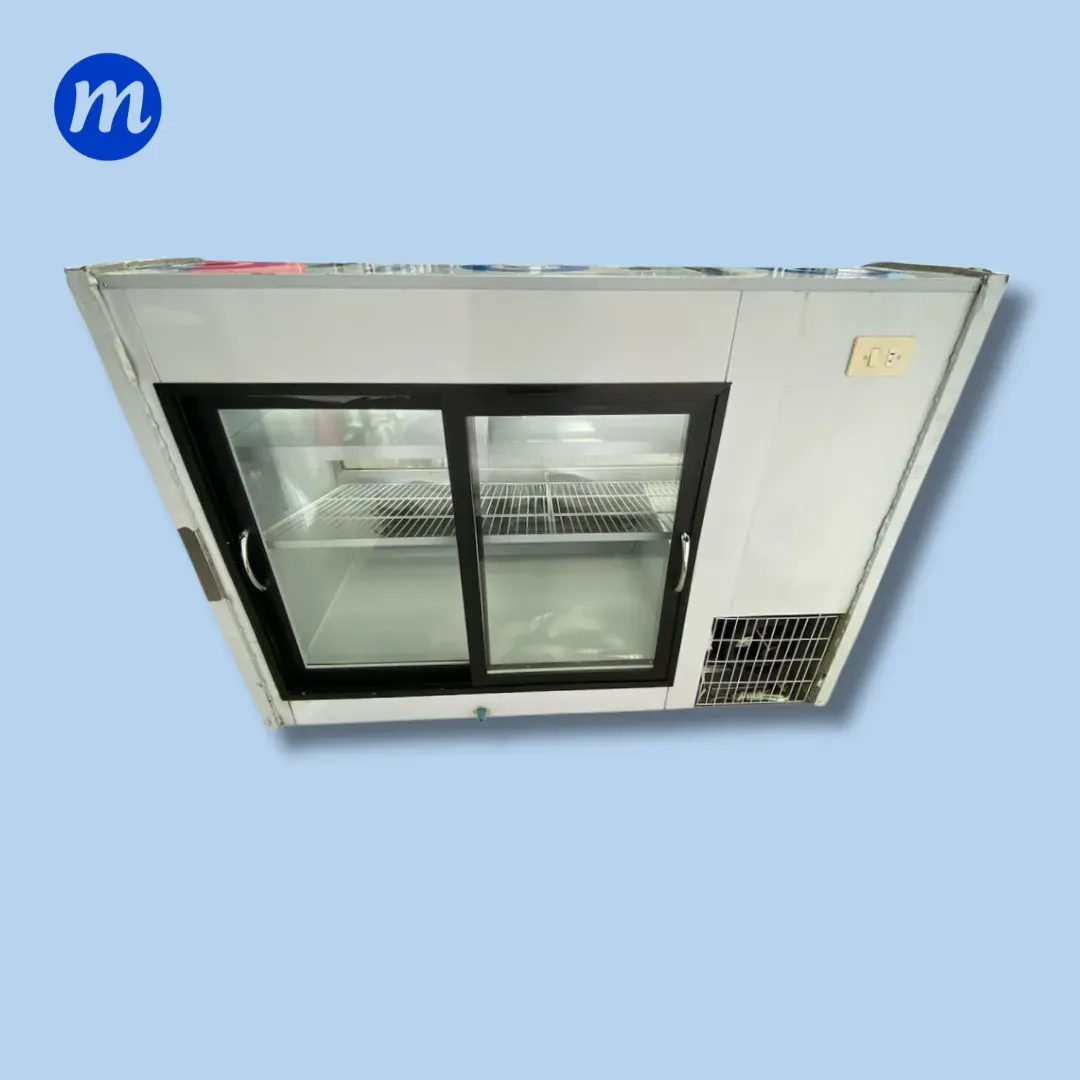 MOSTRADOR CHARCUTERO CURVO 5PIES 1,50MT 1/4HP A/C 110V BLANCO WENCOLD