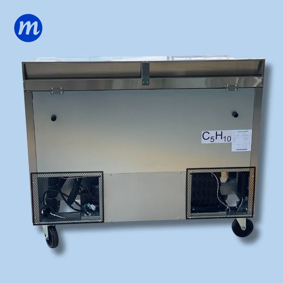 MESA DE TRABAJO EN A/I REFRIGERADA CON TOPE 1,20MT 110V STARKOOK