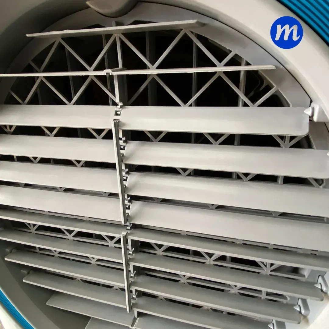 ENFRIADOR EVAPORATIVO 45 METROS 110 VOLTIOS 100 LITROS DE AGUA