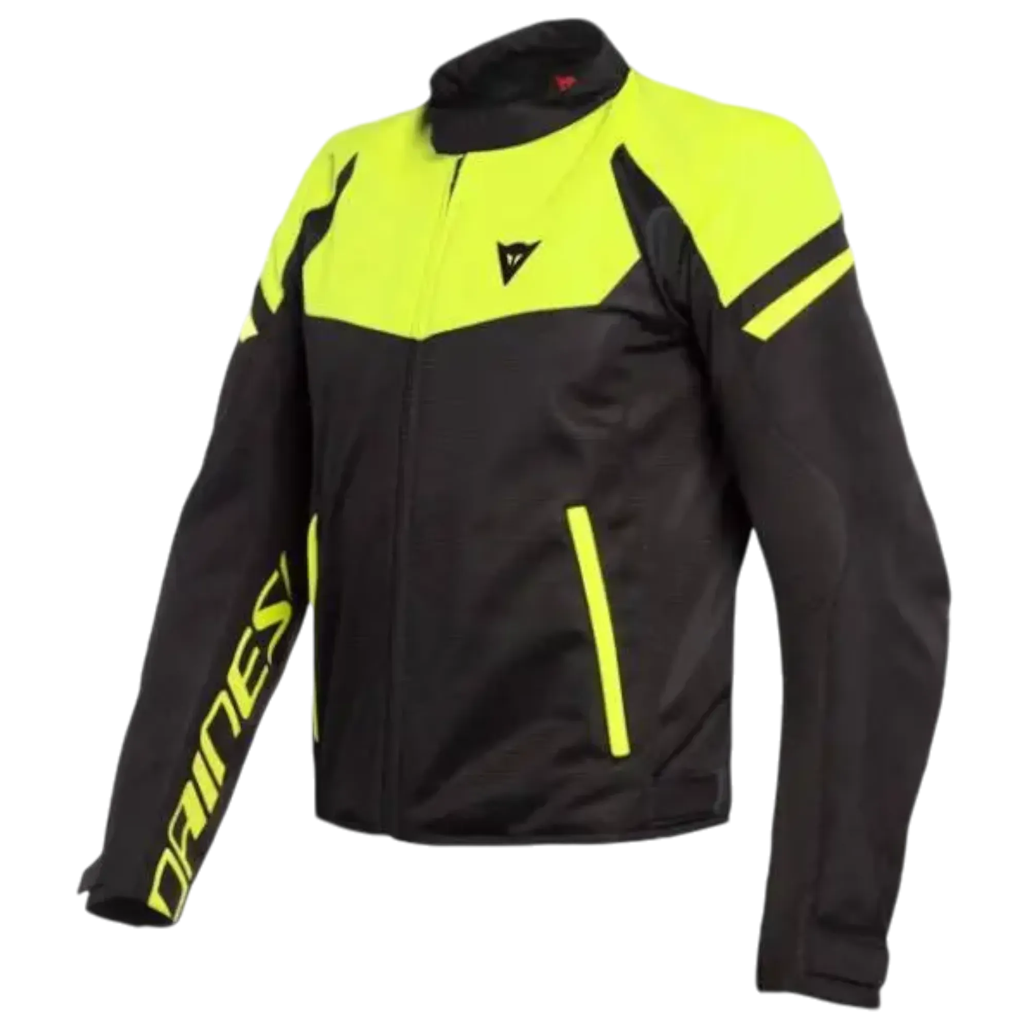 CHOMPAS DAINESE BORA AIR TEX BLACK FLUO YELLOW