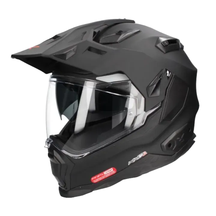 CASCO DOBLE PROPÓSITO NEXX X.WED2 PLAIN BLACK MT