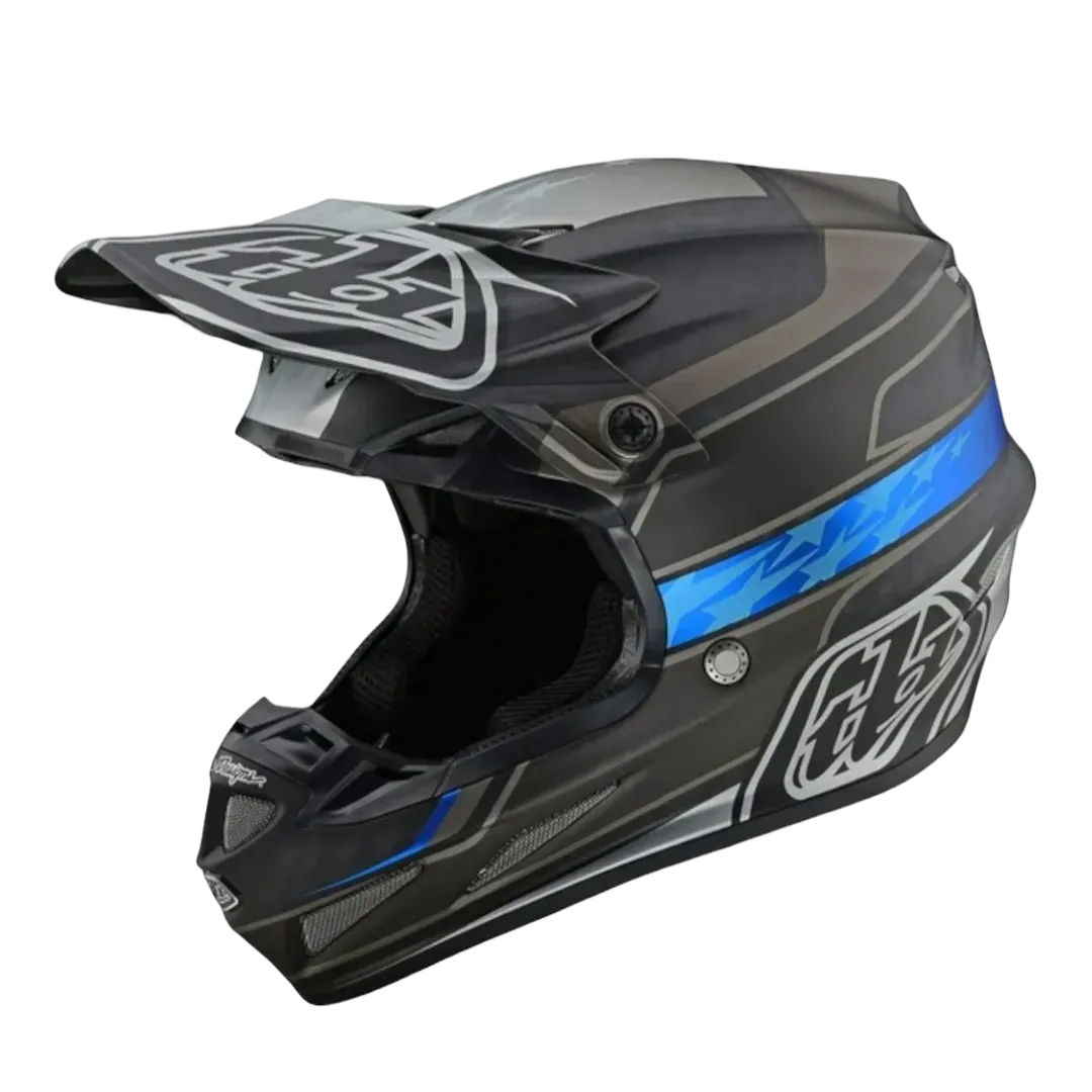 CASCO CROSS-ENDURO TLD SE4 CARBON SPEED BLACK GRAY