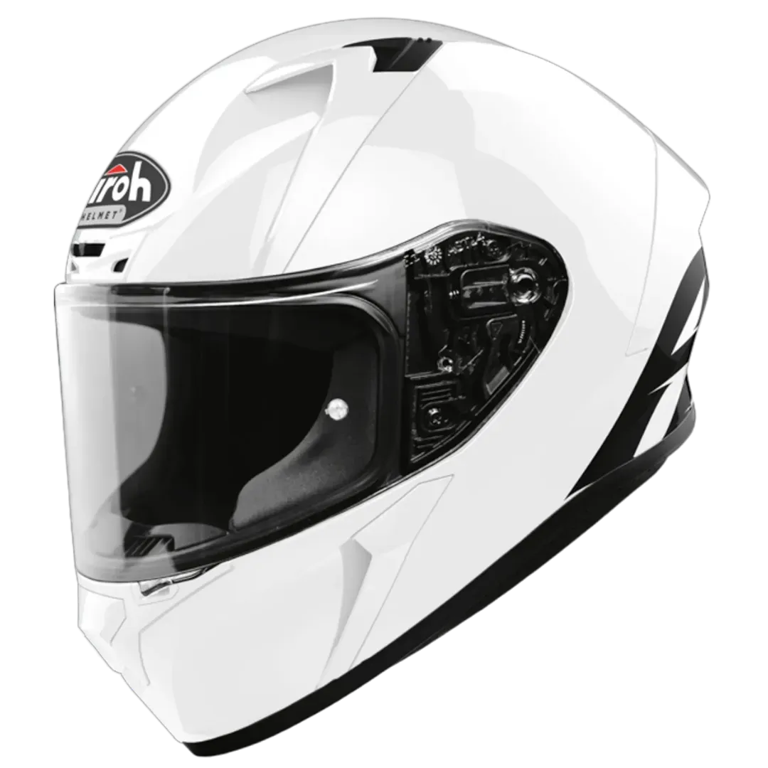 CASCO INTEGRAL AIROH VALOR COLOR WHITE GLOSS