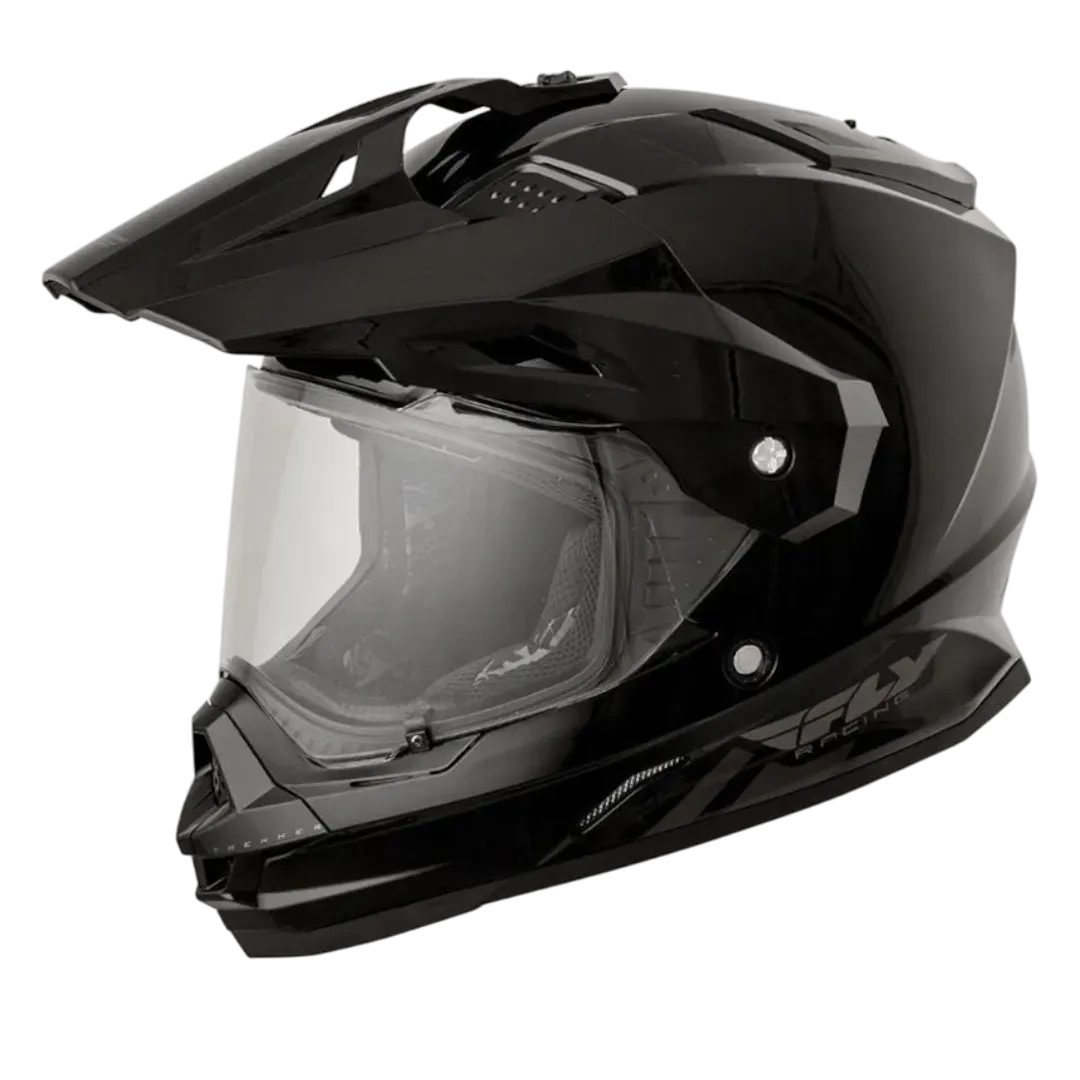 CASCO DOBLE PROPÓSITO FLY TREKKER MATT BLACK