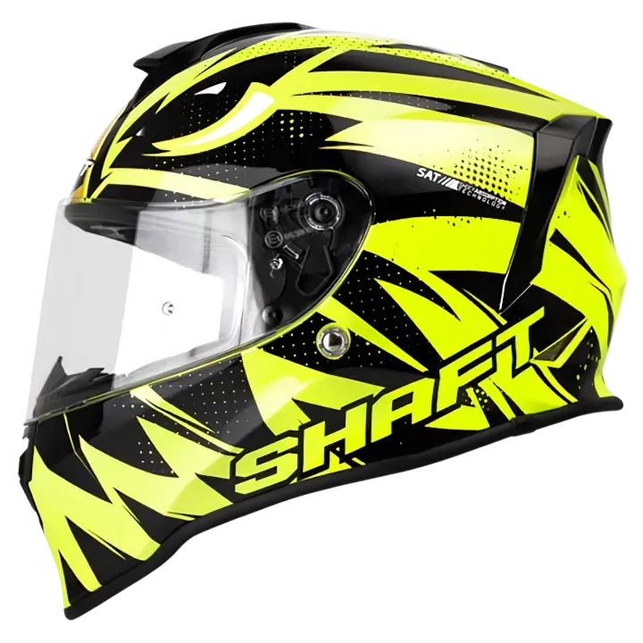 CASCO INTEGRAL SHAFT 551 PRIMITIVE GLOSS NEON YELLOW BLACK