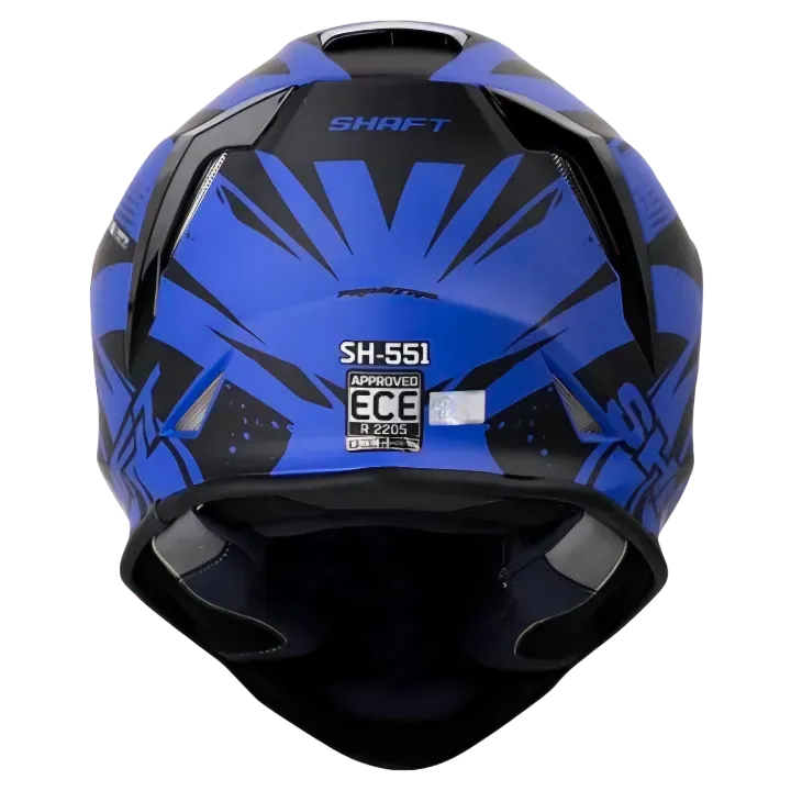 CASCO INTEGRAL SHAFT 551 PRIMITIVE MATT BLUE BLACK