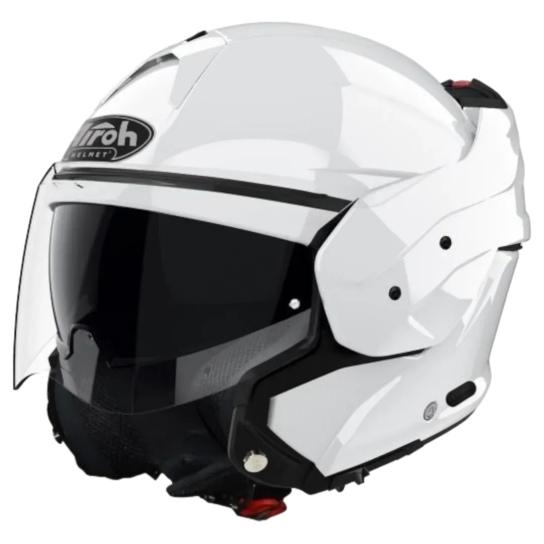 CASCO ABATIBLE AIROH MATHISSE COLOR WHITE GLOSS