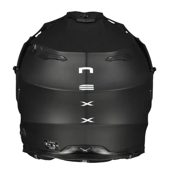 CASCO DOBLE PROPÓSITO NEXX X.WED2 PLAIN BLACK MT