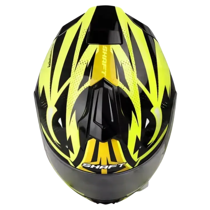 CASCO INTEGRAL SHAFT 551 PRIMITIVE GLOSS NEON YELLOW BLACK