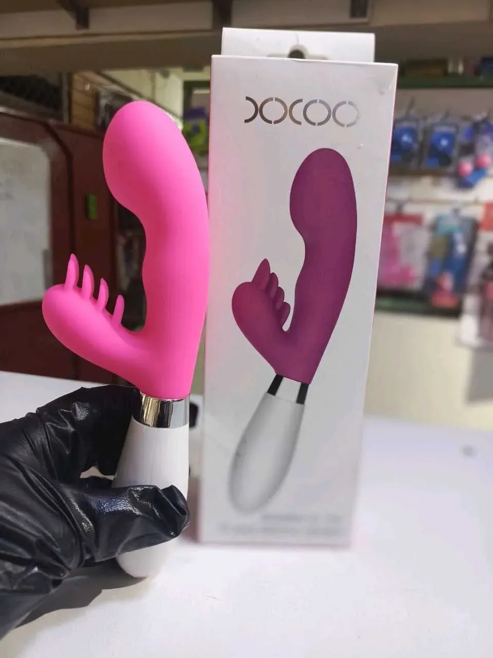 Vibrador doble estimulación Docco