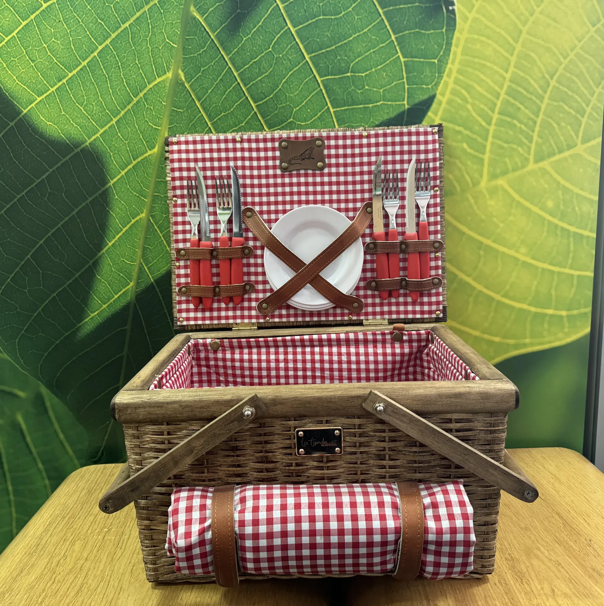 Canasta picnic 4 puestos