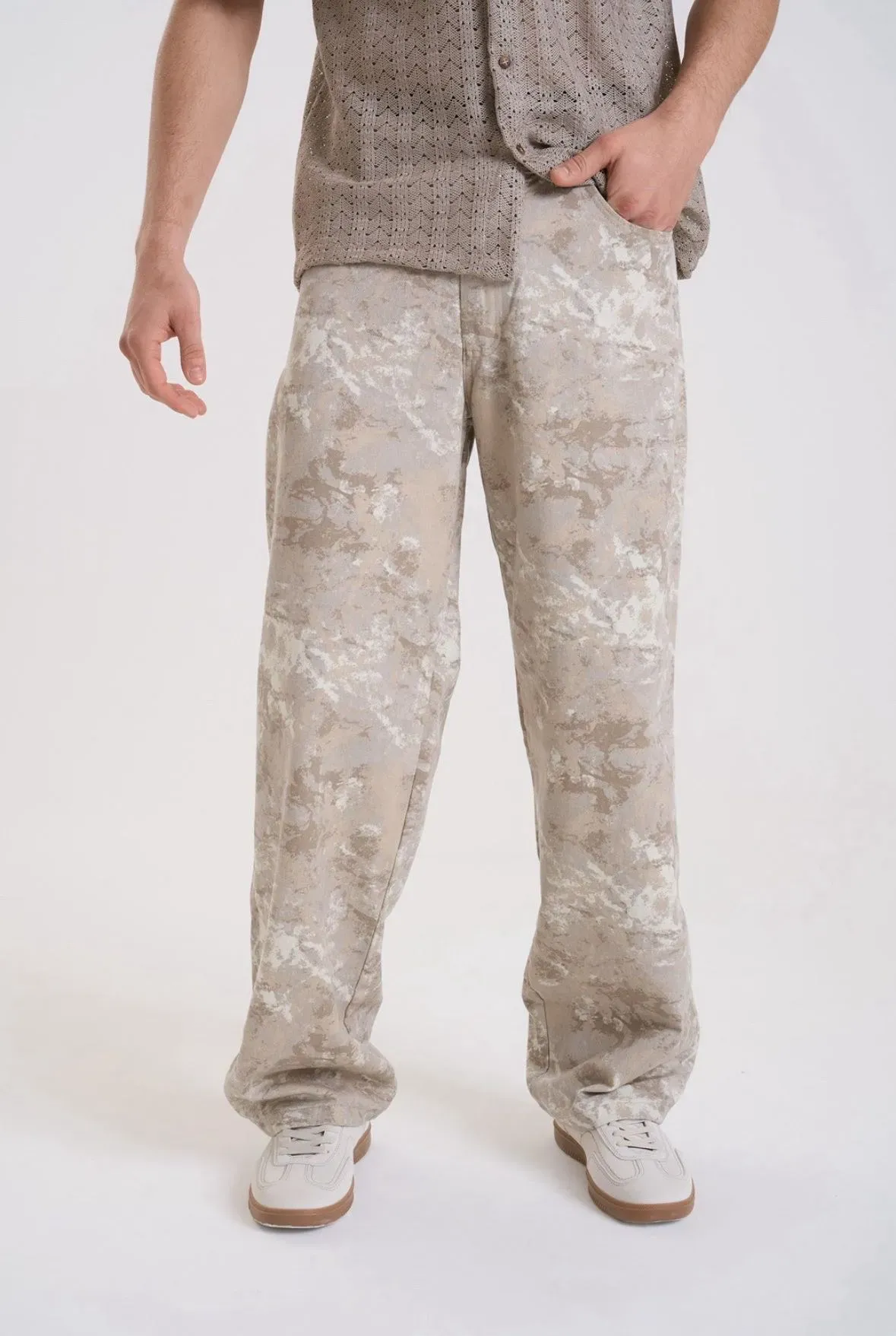 JEANS BAGGY estampado