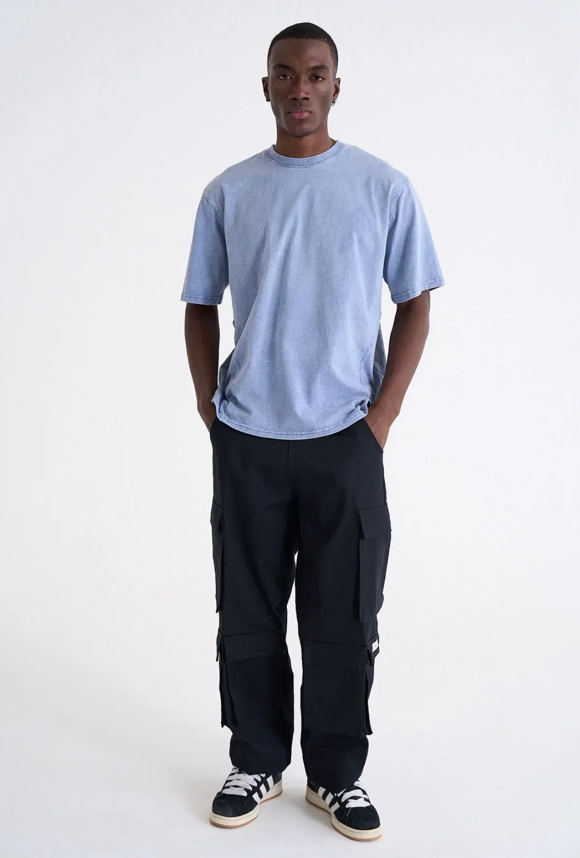 Básica Washed Celeste