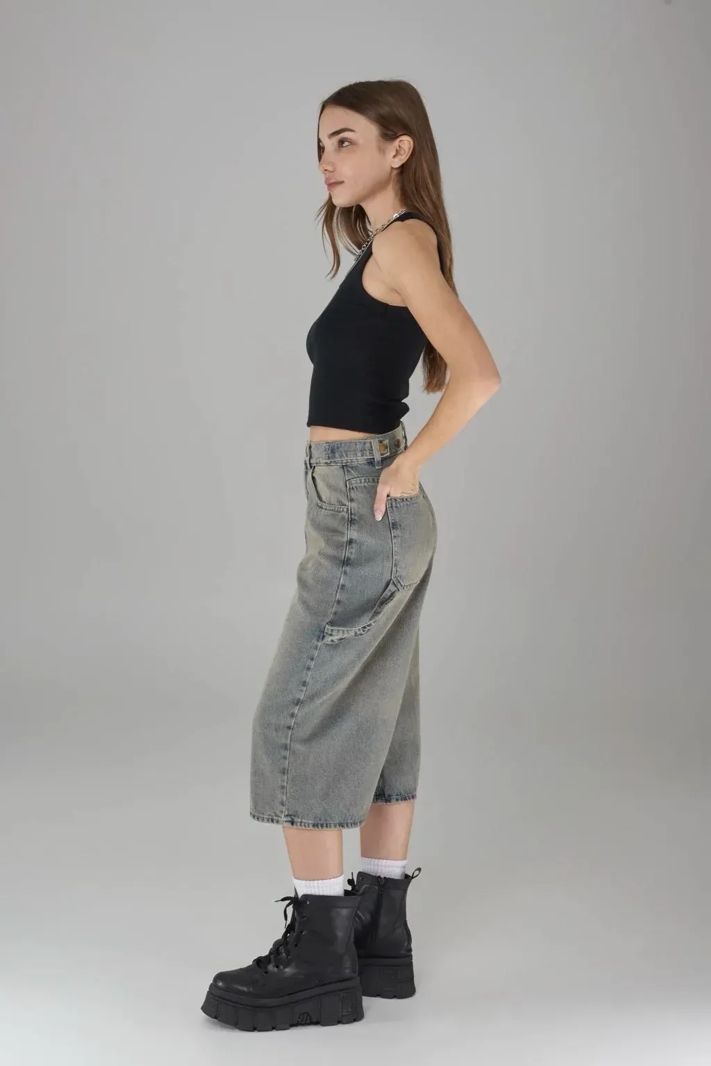 Jorts Washed Oxidado