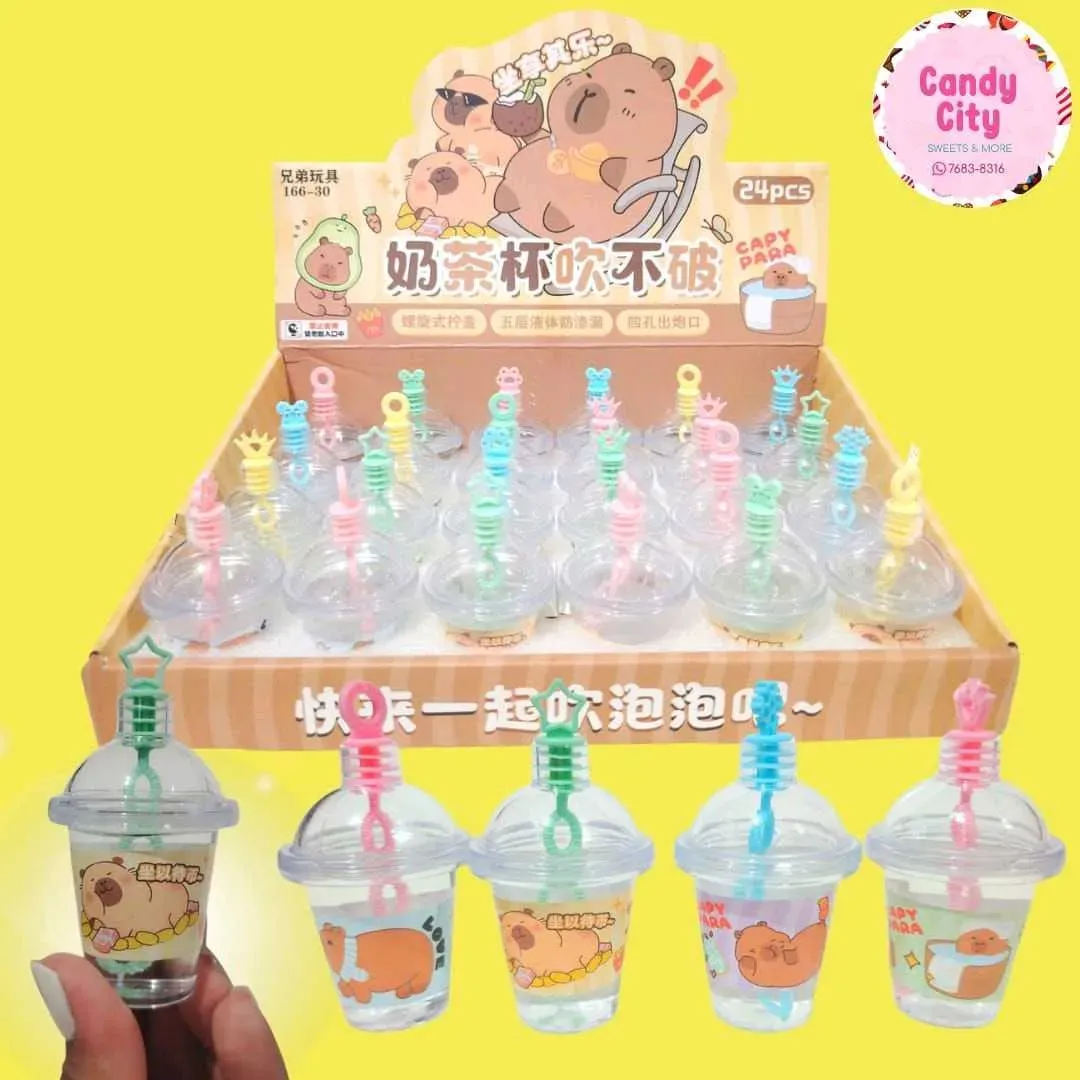 Burbuja infinita Capibara vasito (24 burbujas)