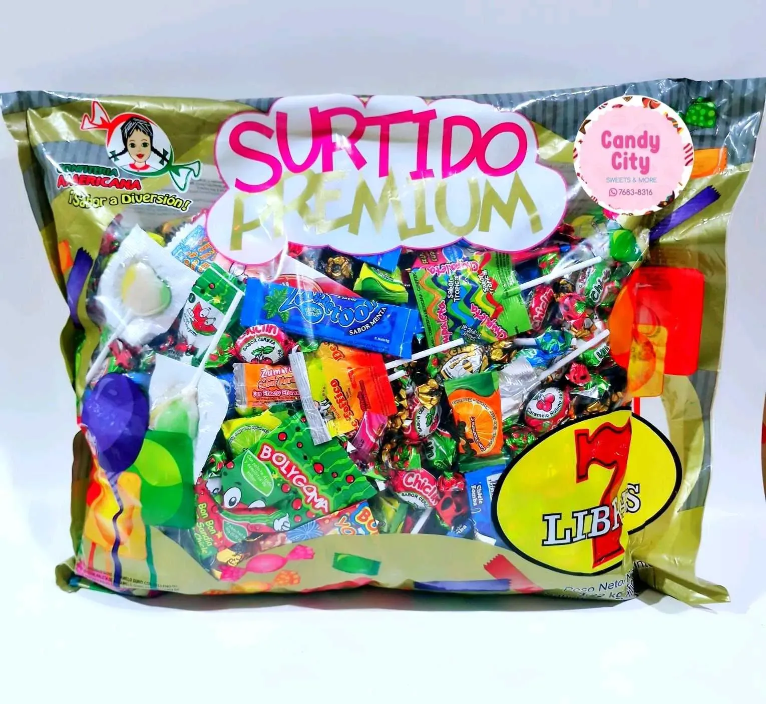 Bolsa Piñatera Surtido Premium (7 libras)
