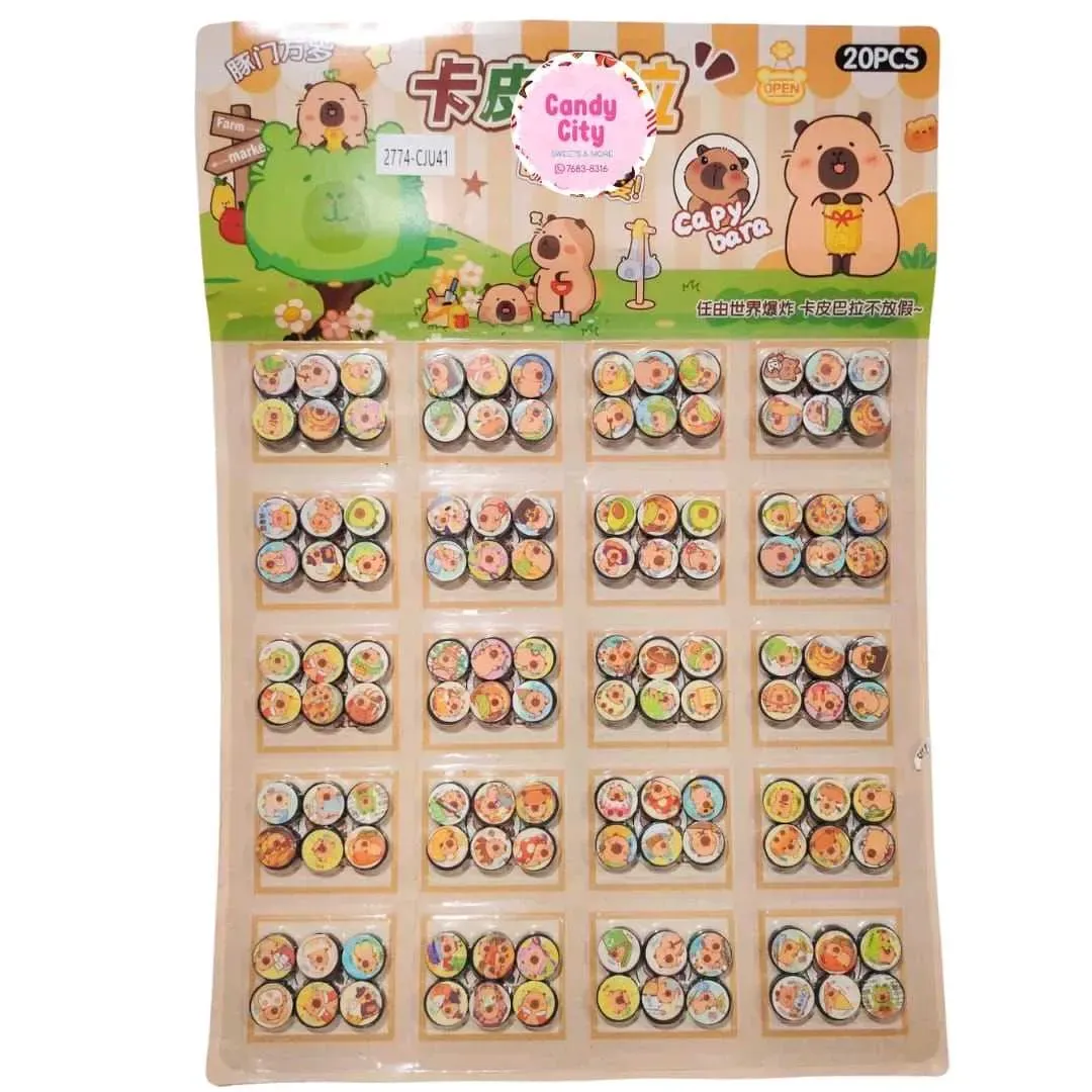 Carton imanes Capibara (120 unidades)