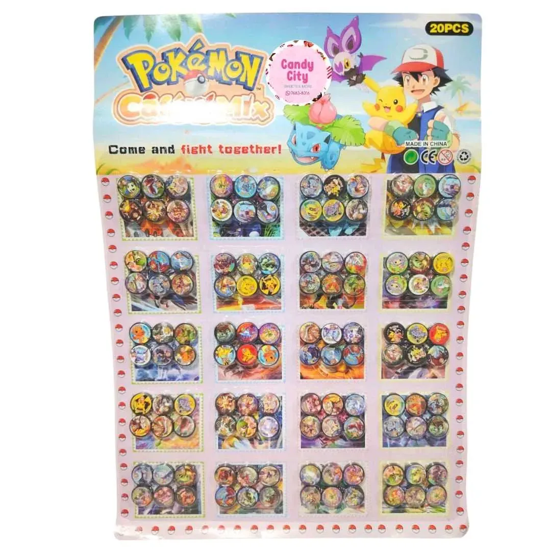 Carton imanes Pokemon (120 unidades)