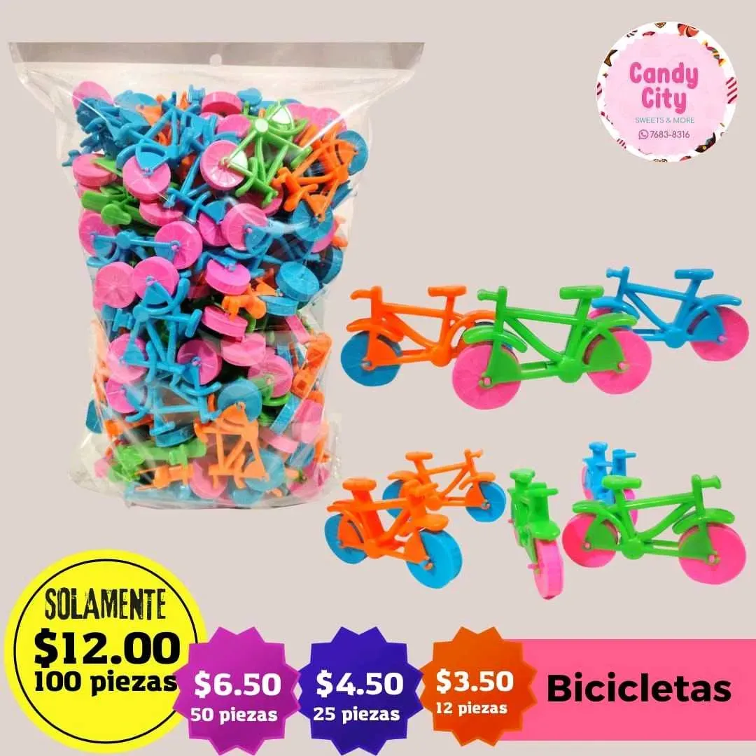 Bicicletas (100 piezas)