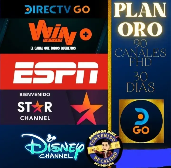 CUENTA DE DIREC TV GO+ WIN 1 MES