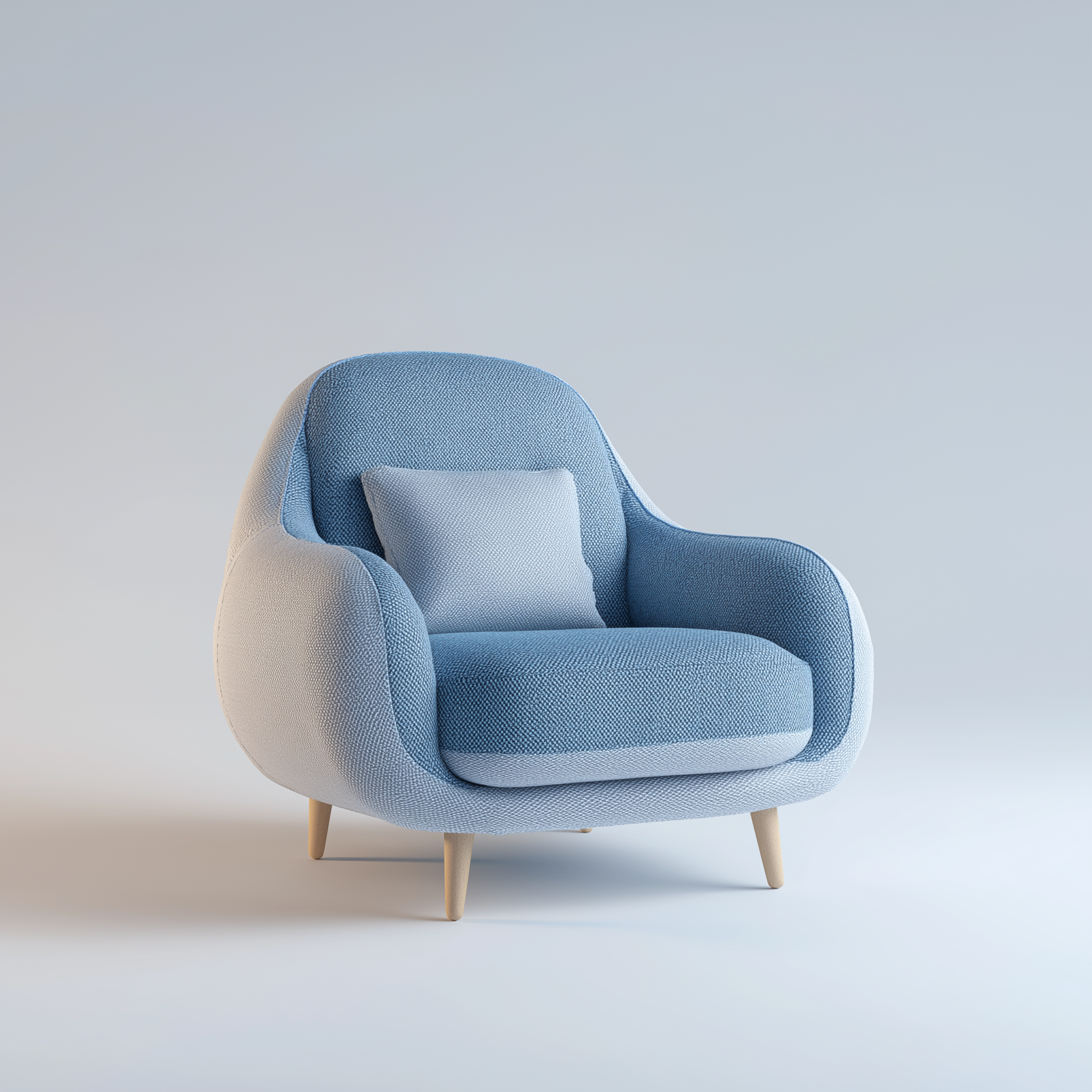 Poltrona azul