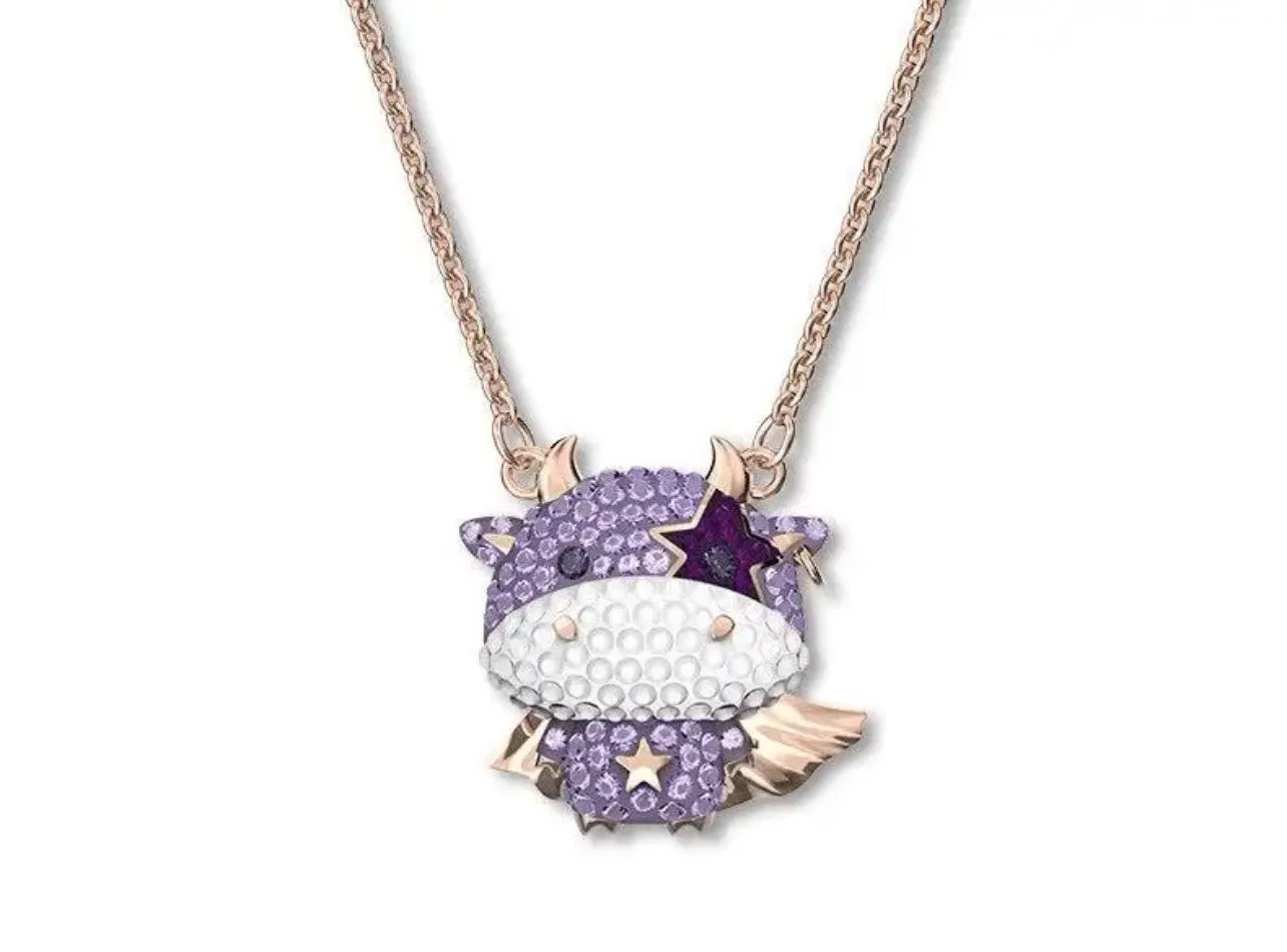 Collar Swarovski cow 