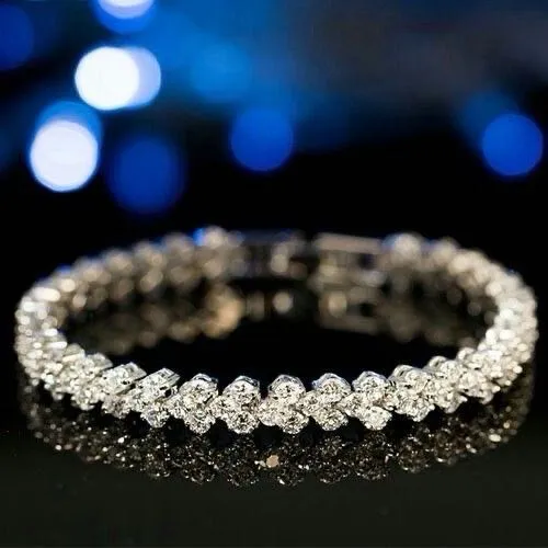 Pulsera Swarovski ajustable 