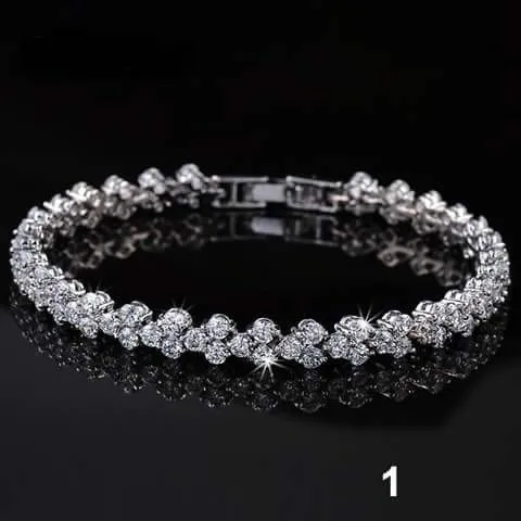 Pulsera Swarovski ajustable 