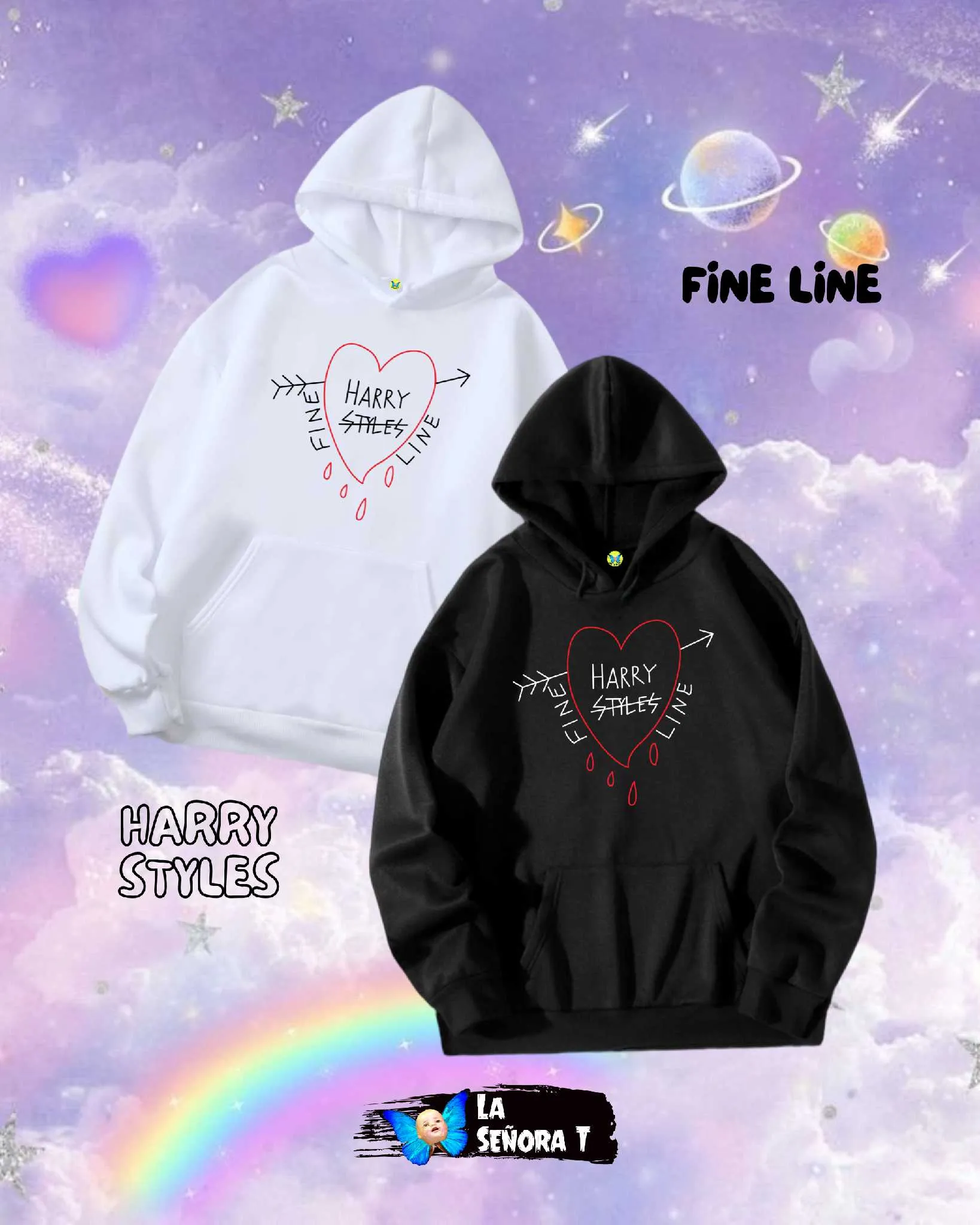 Hoodies Fine Line