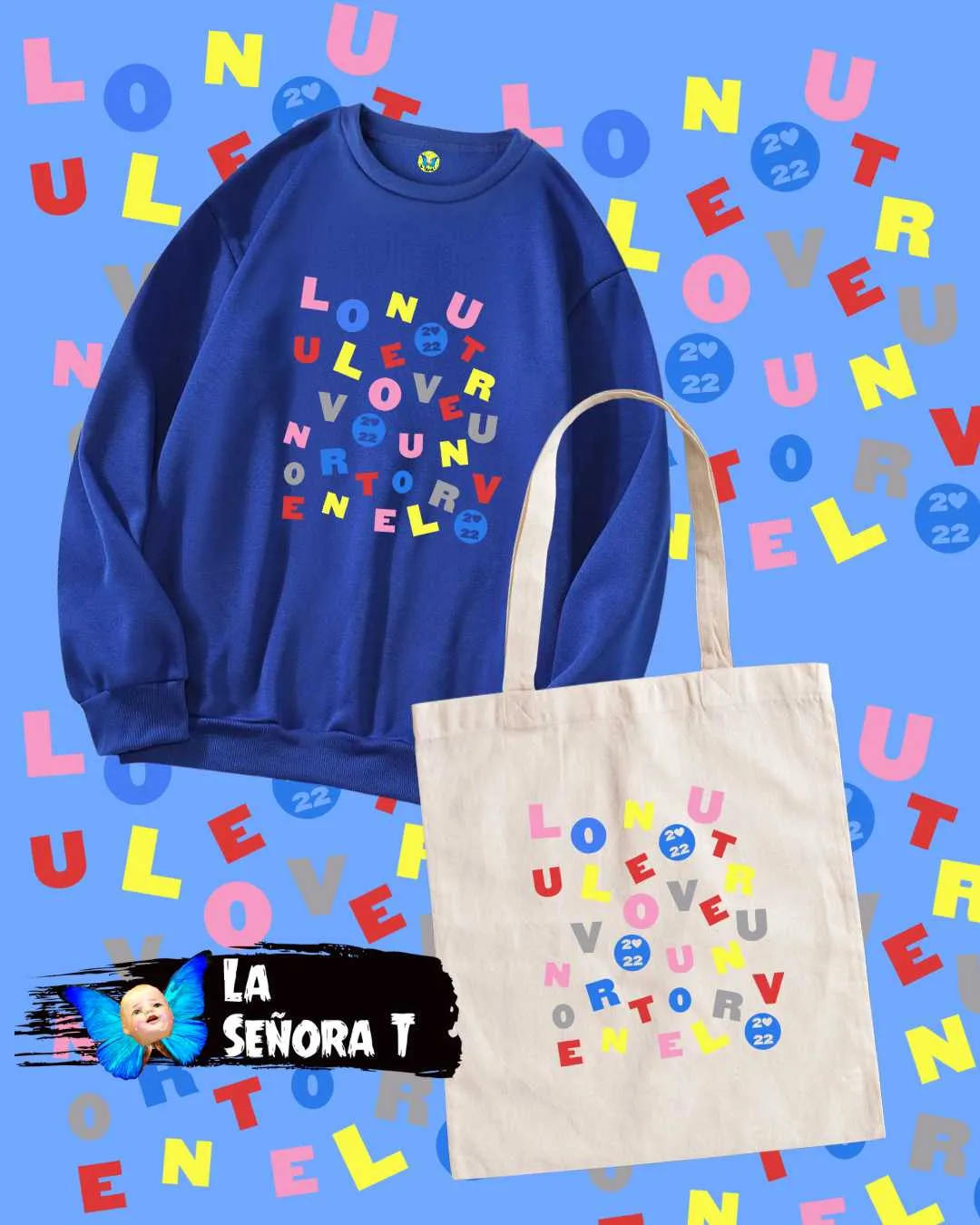 Combo Hoodie + Totebag Lot Desorden 