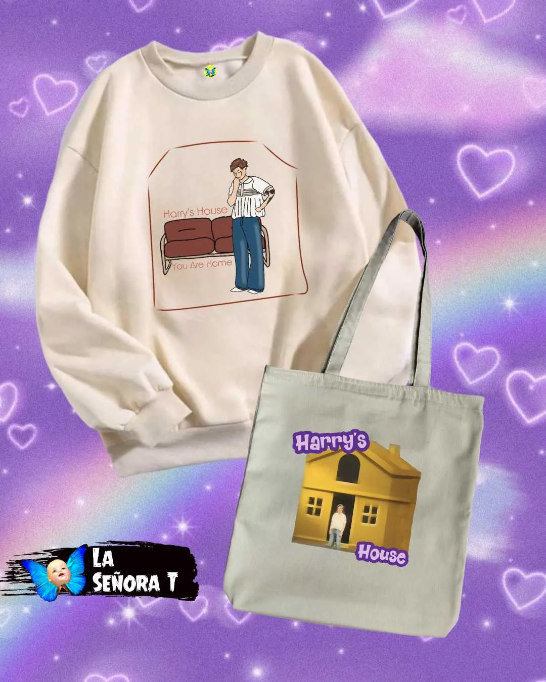 Hoodie + totebag Harry's House 