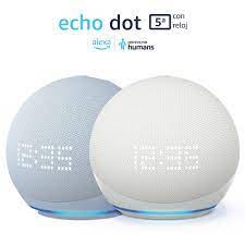 Echo Dot con reloj (5.ª generación, modelo de 2022)