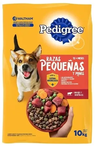 pedigree adulto 10k +1 razas peq