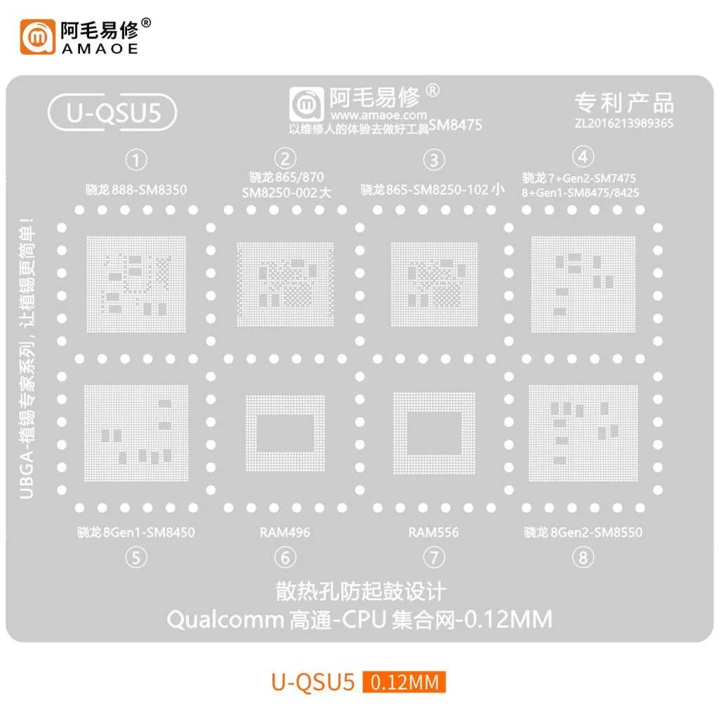 STENCIL QSU:5 AMAOE