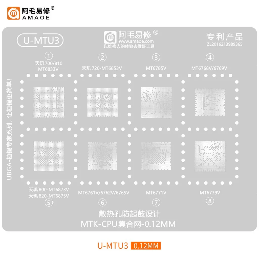 STENCIL MTU:3 AMAOE