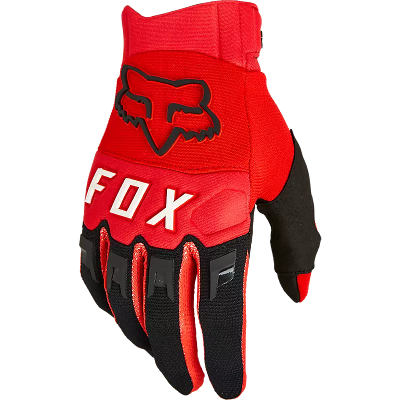 GUANTES CROSS/ENDURO FOX DIRTPAW FLUO RED