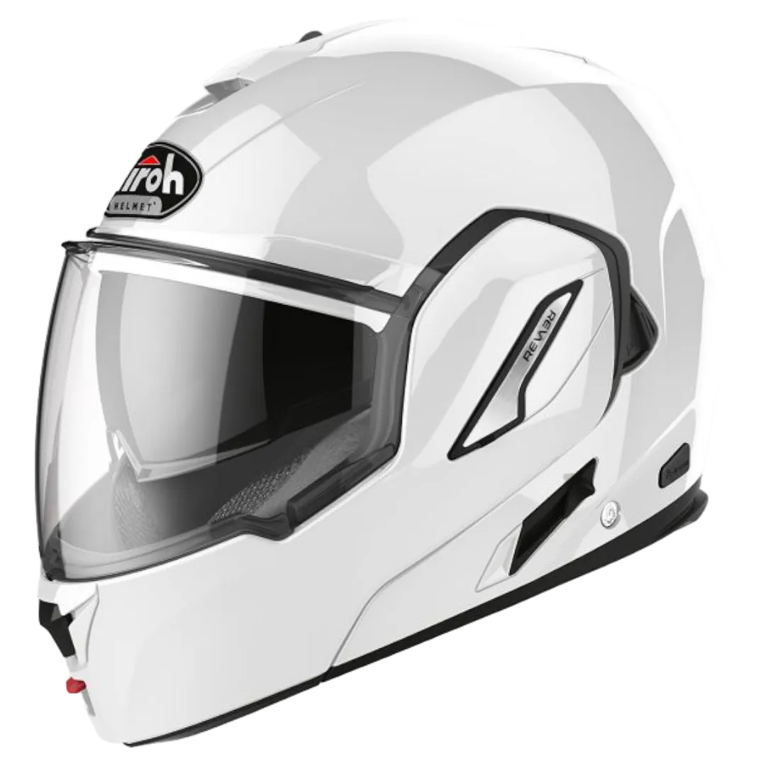 CASCO ABATIBLE AIROH REV19 COLOR WHITE GLOSS