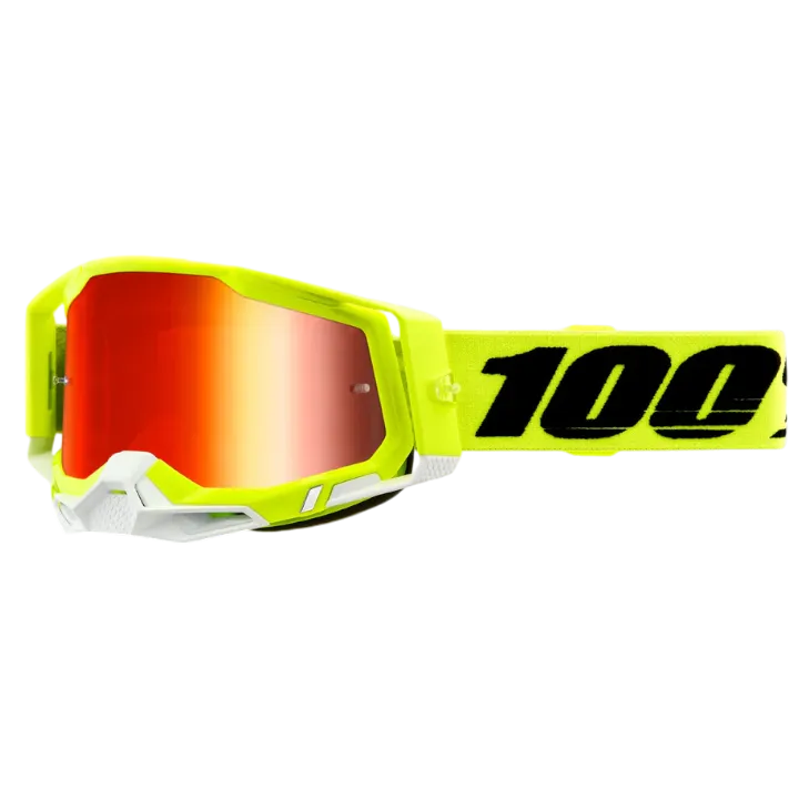 GOGGLES 100% RACECRAFT 2 YELLOW