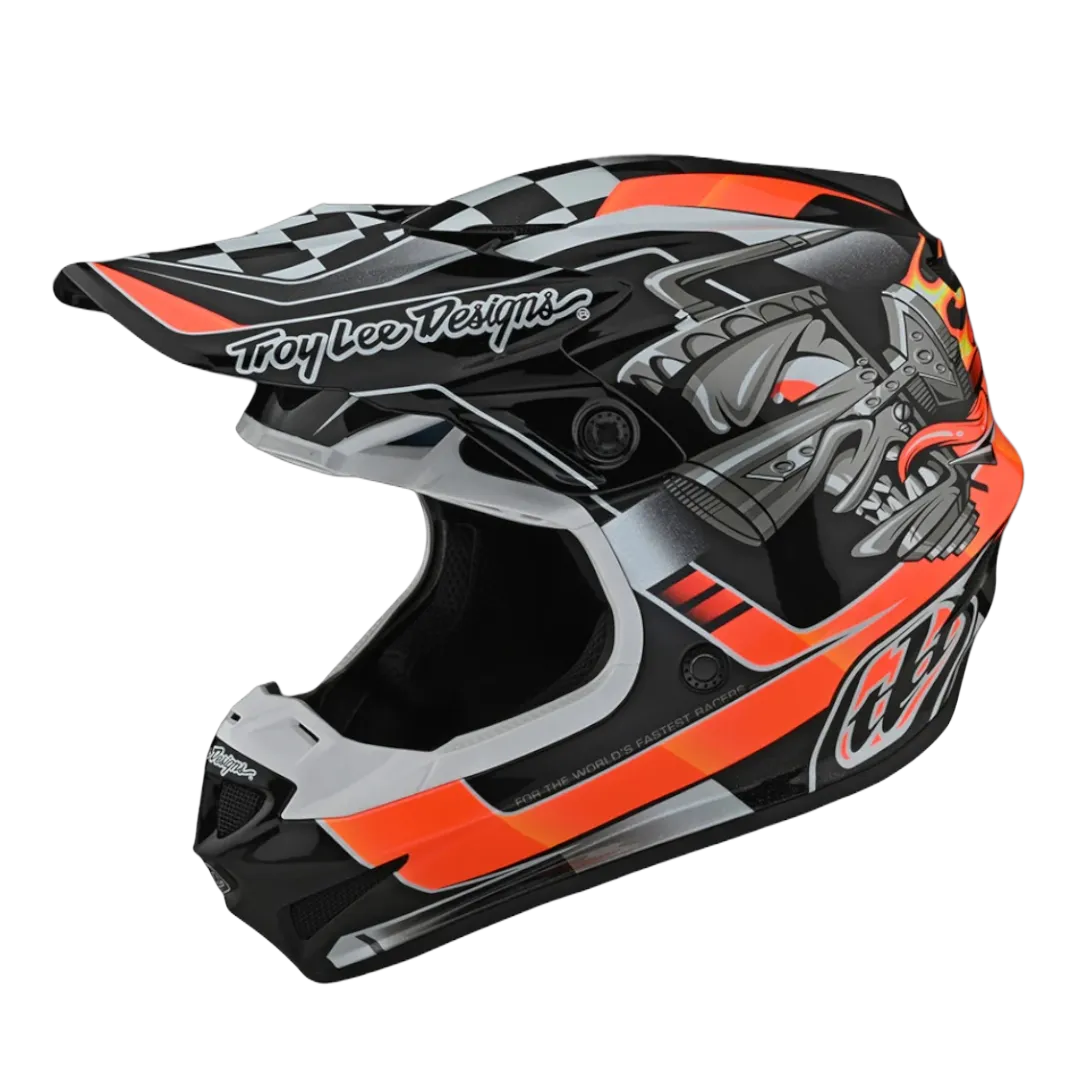 CASCO CROSS/ENDURO TLD SE4 CARB BLACK