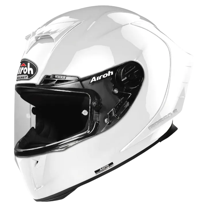 CASCO INTEGRAL AIROH GP550 S COLOR WHITE GLOSS