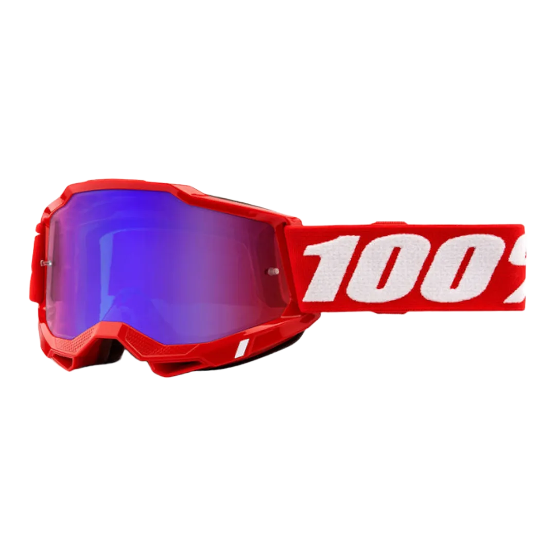 GOGGLES 100% ACCURI 2 NEON RED