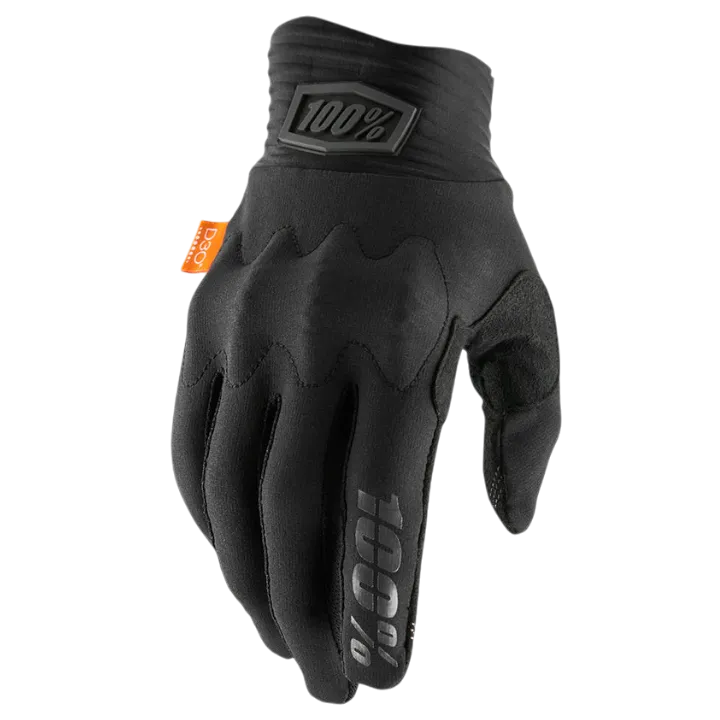 GUANTES CROSS/ENDURO 100% COGNITO BLACK