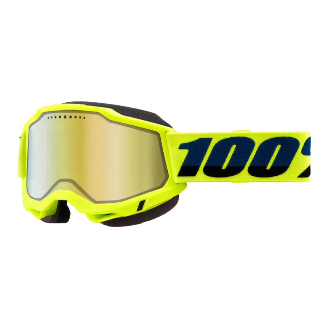 GOGGLES 100% ACCURI 2 FLUO/YELLOW