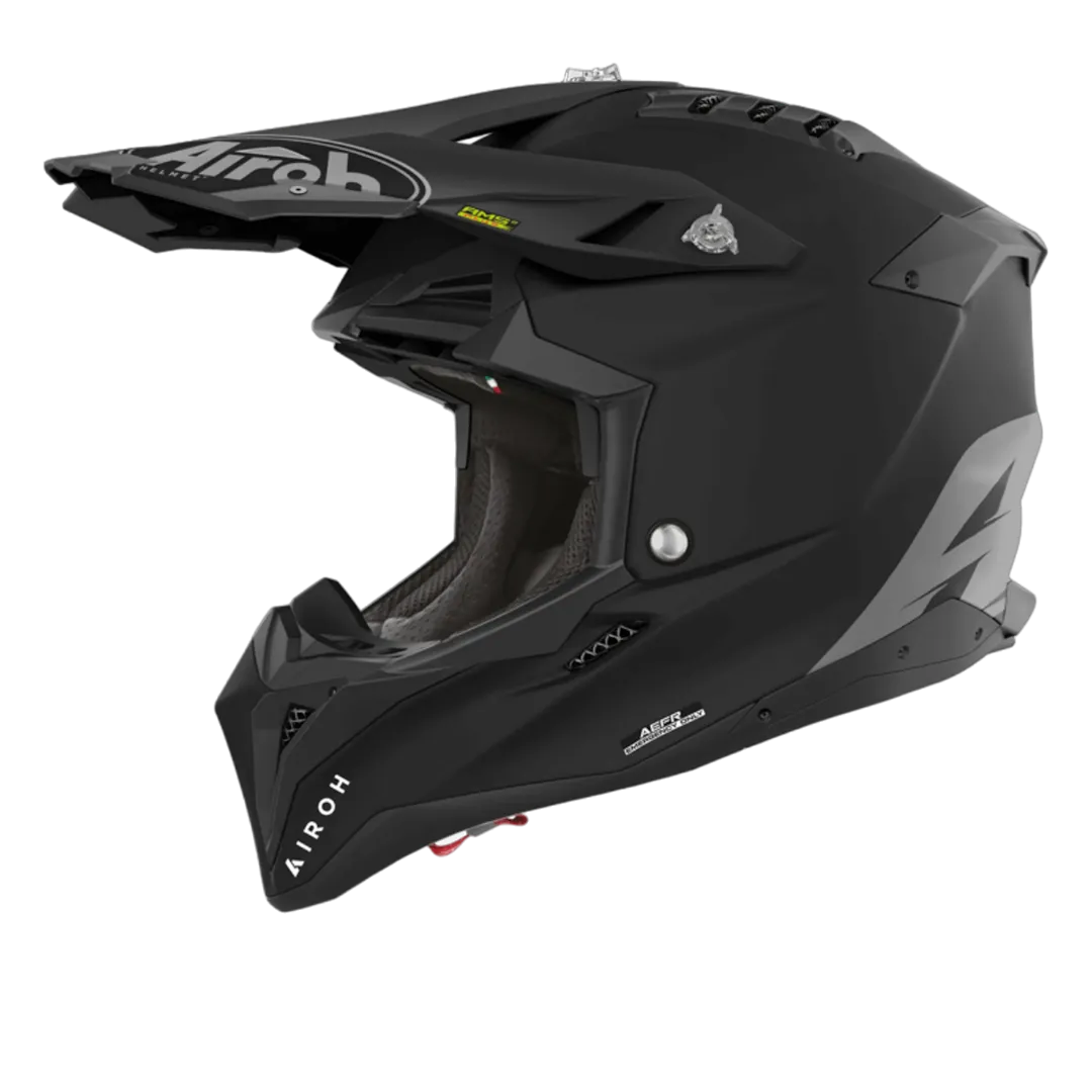 CASCO CROSS/ENDURO AIROH TWIST 2.0 COLOR BLACK MATT