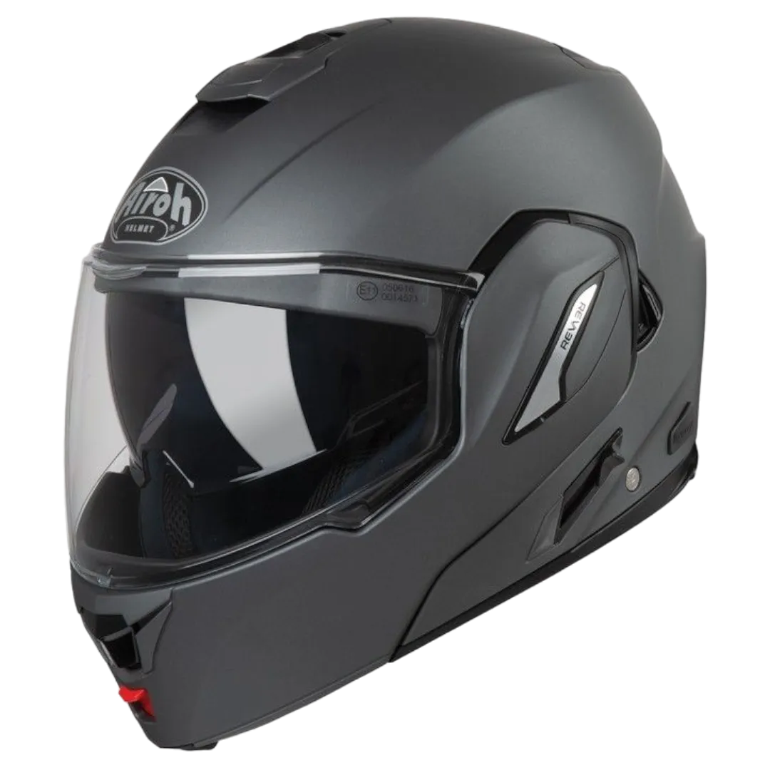 CASCO ABATIBLE AIROH REV19 COLOR GREY CONCRETE MATT