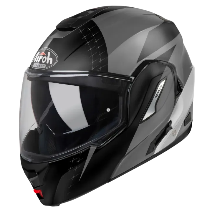 CASCO ABATIBLE AIROH REV19 LEADEN ANTHRACITE MATT